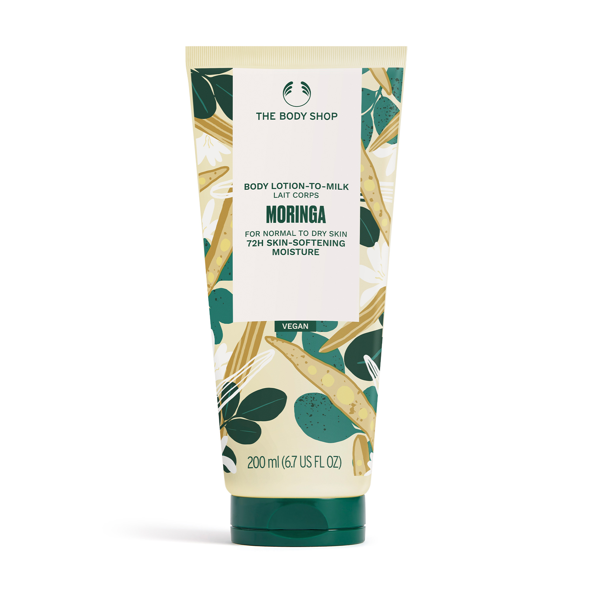 Молочко-лосьйон для тіла The Body Shop Moringa Body Lotion-To-Milk Морінга, 200 мл